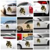 Edward Newgate Car Sticker Custom One Piece Anime Gold Silhouette Style