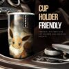 Eevee Stainless Steel Anime Tumbler Cup Custom Anime