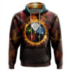 Hooktab Elements of Magic the Gathering Anime Hoodie