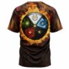 Hooktab Elements of Magic the Gathering Anime T-Shirt