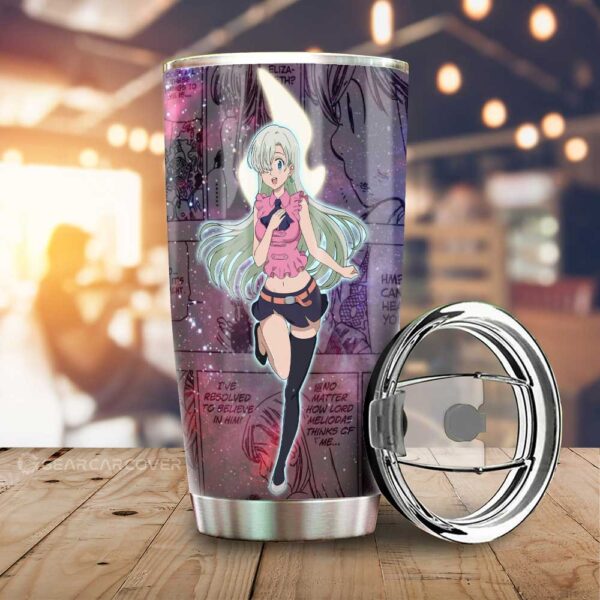 Elizabeth Liones Stainless Steel Anime Tumbler Cup Custom Seven Deadly Sins Anime Manga Galaxy Style