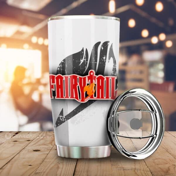 Erza Scarlet Stainless Steel Anime Tumbler Cup Custom Fairy Tail
