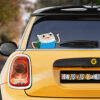 Finn Funny Car Sticker Custom Adventure Time