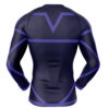 Hooktab Football Club Blue Lock Long Sleeve Rash Guard Compression Cosplay Anime Gym Shirt