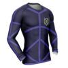 Hooktab Football Club Blue Lock Long Sleeve Rash Guard Compression Cosplay Anime Gym Shirt