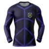 Hooktab Football Club Blue Lock Long Sleeve Rash Guard Compression Cosplay Anime Gym Shirt