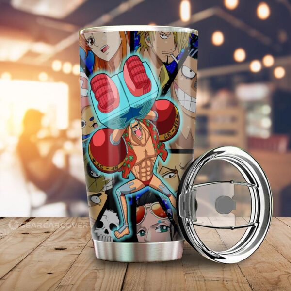 Franky Stainless Steel Anime Tumbler Cup Custom Anime One Piece For Anime Fans