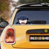 Funny Inosuke Face Car Sticker Custom Demon Slayer Anime Car Accessories