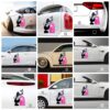 Funny Marceline And Princess Bubblegum Car Sticker Custom Adventure Time