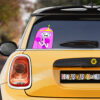 Funny Princess Bubblegum Car Sticker Custom Adventure Time