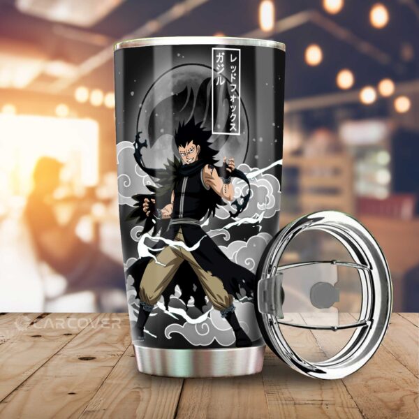 Gajeel Stainless Steel Anime Tumbler Cup Custom Anime Fairy Tail
