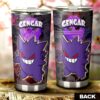 Gengar Stainless Steel Anime Tumbler Cup Custom Anime Galaxy Manga Style