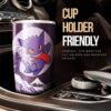 Gengar Stainless Steel Anime Tumbler Cup Custom Pokemon