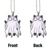 Ghost Kitty Halloween Ornament Custom Car Accessories