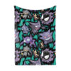 Ghost Type Pokemon Blanket Anime Blanket