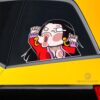 Gion Hitting Glass Car Sticker Custom One Piece Anime Car Accessories For Anime Fans