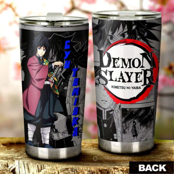 Giyu Tomioka Stainless Steel Anime Tumbler Cup Custom Demon Slayer Anime Mix Mangas