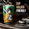 Giyuu Tomioka Stainless Steel Anime Tumbler Cup Custom Demon Slayer Manga Style