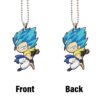 Gogeta Dragon Ball Ornament Custom Anime Car Accessories