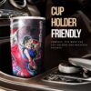 Goku And Chichi Stainless Steel Anime Tumbler Cup Custom Dragon Ball Anime Galaxy Style