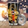 Goku And Chichi Stainless Steel Anime Tumbler Cup Custom Dragon Ball Anime