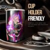 Goku Black Rose Stainless Steel Anime Tumbler Cup Custom Dragon Ball Anime