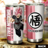 Goku Black Rose Stainless Steel Anime Tumbler Cup Custom Dragon Ball For Anime Fans