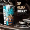 Goku Blue Stainless Steel Anime Tumbler Cup Custom Anime Dragon Ball