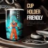 Goku Blue Stainless Steel Anime Tumbler Cup Custom Dragon Ball Anime