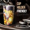 Goku SSJ Stainless Steel Anime Tumbler Cup Custom Dragon Ball Anime Galaxy Style