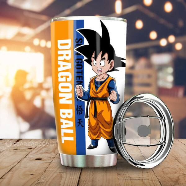 Goten Stainless Steel Anime Tumbler Cup Custom Dragon Ball For Anime Fans