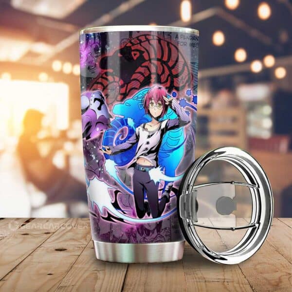 Gowther Stainless Steel Anime Tumbler Cup Custom Seven Deadly Sins Anime Galaxy Manga Style