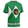 Hooktab Green Ranger Mighty Morphin Power Rangers Anime T-Shirt