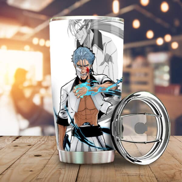Grimmjow Jaegerjaquez Stainless Steel Anime Tumbler Cup Custom Bleach Anime