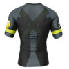 Hooktab Metal Gear Solid Short Sleeve Rash Guard Compression Shirt Cosplay Anime Gym Shirt