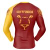 Hooktab Gryffindor v2 Harry Potter Long Sleeve Rash Guard Compression Shirt Cosplay Anime Gym Shirt