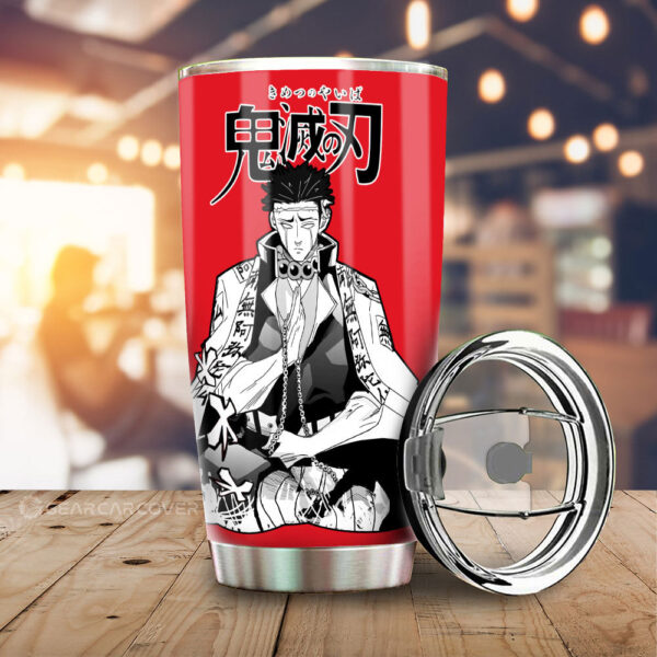 Gyomei Himejima Stainless Steel Anime Tumbler Cup Custom Demon Slayer Anime Manga Style For Fans