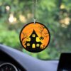 Halloween Creepy House Ornament Custom Car Accessories