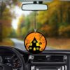 Halloween Creepy House Ornament Custom Car Accessories