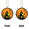 Halloween Creepy House Ornament Custom Car Accessories