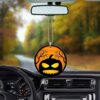 Halloween Creepy Pumpkin Ornament Custom Car Accessories