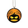 Halloween Creepy Pumpkin Ornament Custom Car Accessories