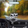 Halloween Ghost Cats Ornament Custom Car Interior Accessories