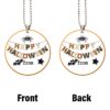 Happy Halloween Personalized Ornament Custom Name Car Interior Accessories