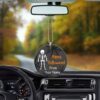 Happy Halloween Skeleton Ornament Custom Name Car Interior Accessories