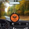 Happy Halloween Spider Trick Or Treat Ornament Custom Name Car Interior Accessories