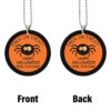 Happy Halloween Spider Trick Or Treat Ornament Custom Name Car Interior Accessories