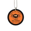 Happy Halloween Spider Trick Or Treat Ornament Custom Name Car Interior Accessories