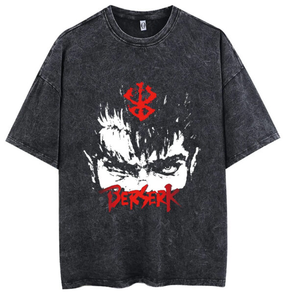 Berserk Guts Vintage Anime T-shirt