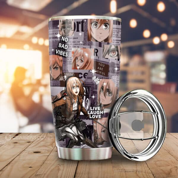 Historia Reiss Stainless Steel Anime Tumbler Cup Custom